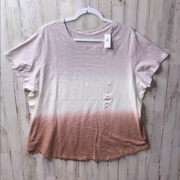 Old Navy Everwear Cool Ombré Slub Knit T-Shirt XXL NWT! - Picture 3 of 14